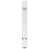 Pieds de table basse en forme de A, 2 pièces, blanc, 60 x (42-43) cm, acier 