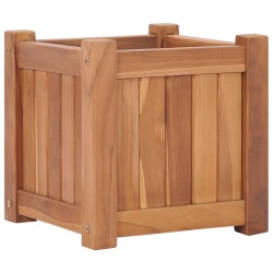 Lit surélevé 30x30x30 cm Bois de teck solide 