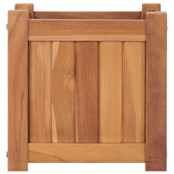 Lit surélevé 30x30x30 cm Bois de teck solide 