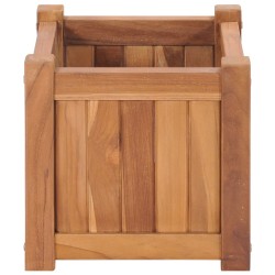 Lit surélevé 30x30x30 cm Bois de teck solide 