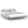 Cadre de lit sans matelas sonoma gris 180x200 cm 