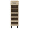 Armoire à chaussures Chêne Sonoma 30x35x105cm Bois d'ingénierie 