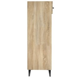 Armoire à chaussures Chêne Sonoma 30x35x105cm Bois d'ingénierie 
