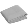 Bâche 260 g/m² 8x8 m Gris PEHD 