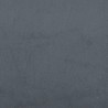 Banc Gris foncé 80x40x49 cm Velours 