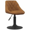 Tabouret de bar Marron Velours 