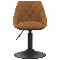 Tabouret de bar Marron Velours 