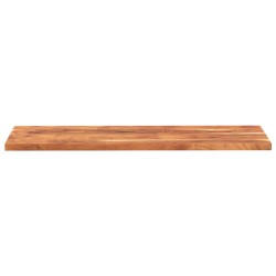 Dessus de table 140x60x2,5cm rectangulaire bois massif d'acacia 
