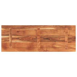 Dessus de table 140x60x2,5cm rectangulaire bois massif d'acacia 