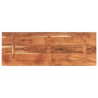Dessus de table 140x60x2,5cm rectangulaire bois massif d'acacia 