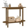 Table console Marron miel 110x40x80 cm Bois massif de pin 