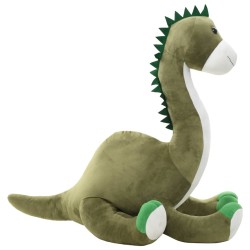 dinosaure brontosaure en peluche Vert 