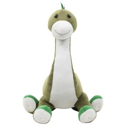 dinosaure brontosaure en peluche Vert 