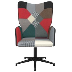 Chaise de relaxation Patchwork Tissu 