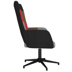 Chaise de relaxation Patchwork Tissu 
