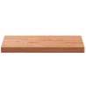 Dessus de table 60x40x4 cm rectangulaire bois massif de hêtre 