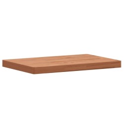 Comptoir de salle de bain 60x40x4 cm bois massif de hêtre 