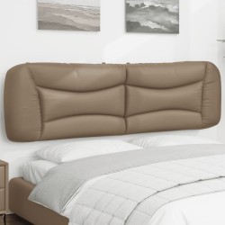 Coussin de tête de lit cappuccino 180 cm similicuir 