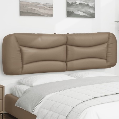 Coussin de tête de lit cappuccino 180 cm similicuir 
