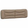 Coussin de tête de lit cappuccino 180 cm similicuir 