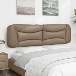 Coussin de tête de lit cappuccino 180 cm similicuir 