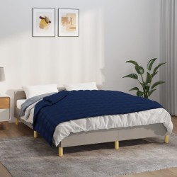 Couverture lestée Bleu 137x200 cm 6 kg Tissu 
