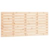 Tête de lit murale 156x3x63 cm Bois massif de pin 