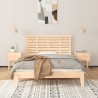 Tête de lit murale 156x3x63 cm Bois massif de pin 