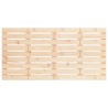 Tête de lit murale 156x3x63 cm Bois massif de pin 