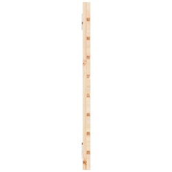 Tête de lit murale 156x3x63 cm Bois massif de pin 