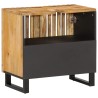 Armoire lavabo de salle de bain 62x34x58cm manguier massif brut 