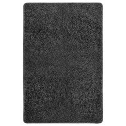 Tapis shaggy antidérapant Gris 200x290 cm 