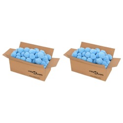 Boules anti-bactériennes filtrantes de piscine bleu 1400 g PE 