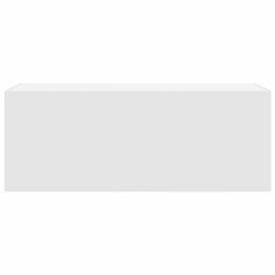 Armoire murale de bain blanc 80x25x40 cm bois d'ingénierie 