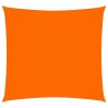 Voile de parasol tissu oxford carré 7x7 m orange 