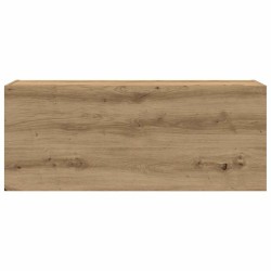 Armoire murale de bain chêne artisanal bois d'ingénierie 