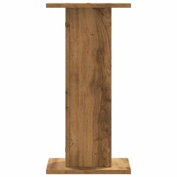 Supports de haut-parleurs 2 pcs chêne artisanal bois ingénierie 