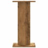 Supports de haut-parleurs 2 pcs chêne artisanal bois ingénierie 