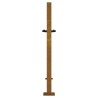 Portail de jardin 105x80 cm acier corten 