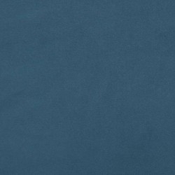 Tête de lit avec oreilles Bleu foncé 93x16x118/128 cm Velours 