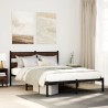 Cadre de lit sans matelas avec tête de lit 137x190 cm 
