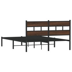 Cadre de lit sans matelas avec tête de lit 137x190 cm 