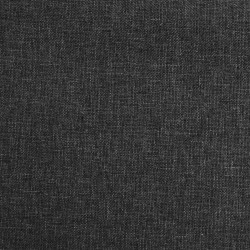 Chaise pivotante à manger Noir Tissu 
