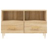 Meuble TV Chêne sonoma 80x36x50 cm Bois d'ingénierie 