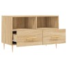 Meuble TV Chêne sonoma 80x36x50 cm Bois d'ingénierie 