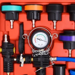 Kit de testeur de pression du radiateur 28 pcs   