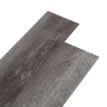 Planches de plancher PVC Non auto-adhésif 5,26 m²2 mm Bois rayé 