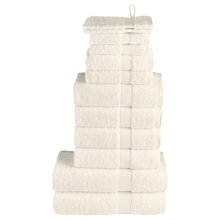 Ensemble de serviettes de qualité supérieure SOLUND 12pcs crème 