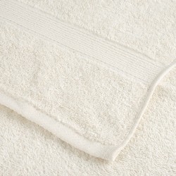 Ensemble de serviettes de qualité supérieure SOLUND 12pcs crème 