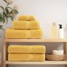 Serviettes de douche de qualité supérieure SOLUND 10 pcs doré 